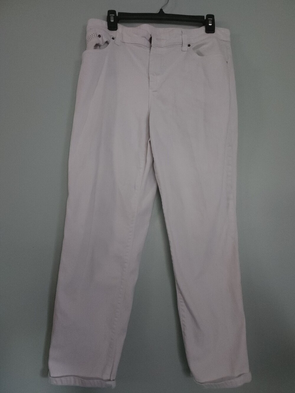 Chico's Skinny Jeans in White - Women's
